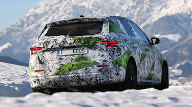 Skoda Fabia prototype - rear cornering