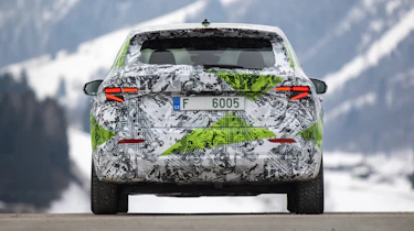 Skoda Fabia prototype - full rear static
