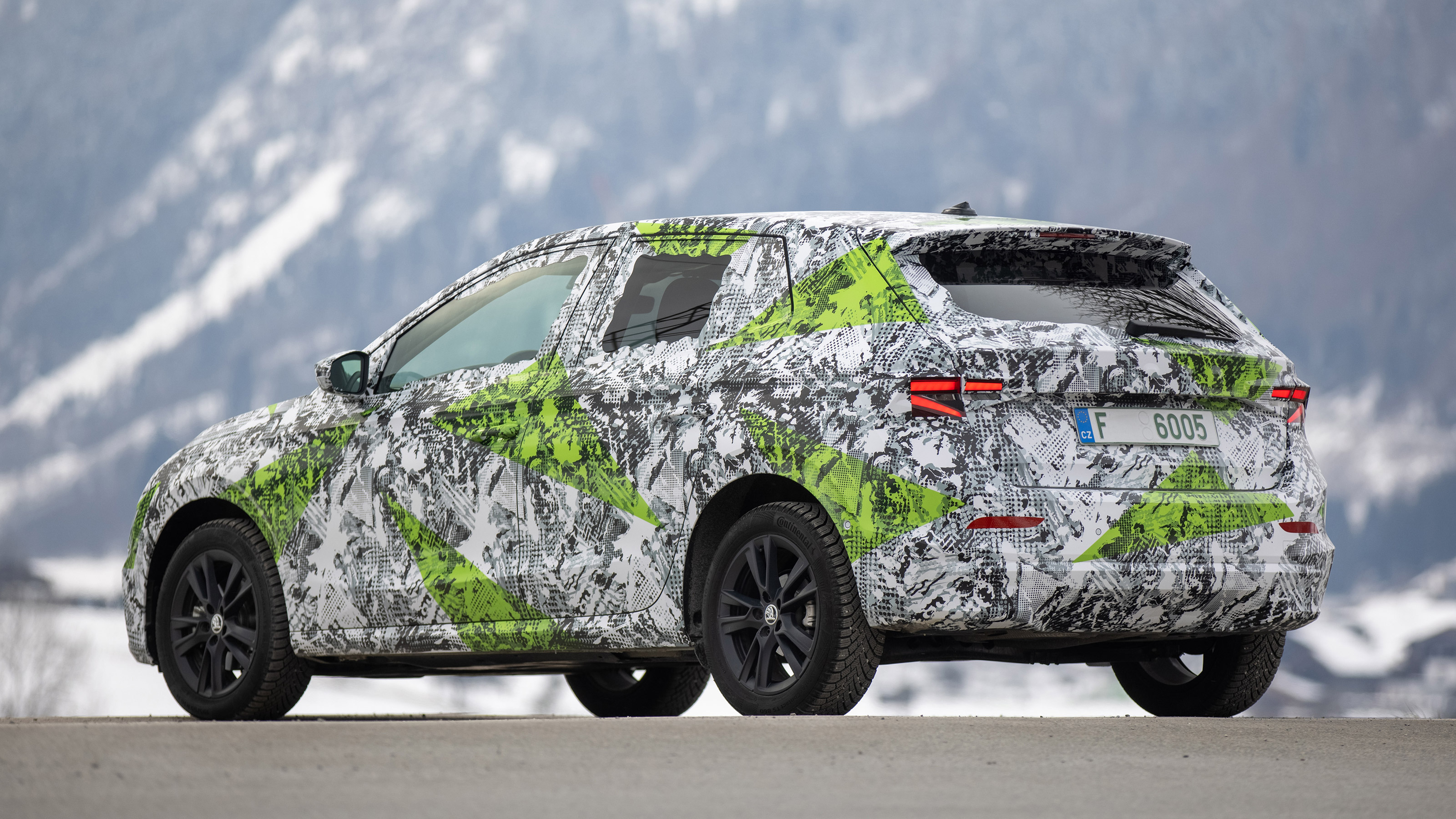 Skoda Fabia prototype - rear static