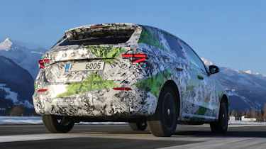 Skoda Fabia prototype - rear