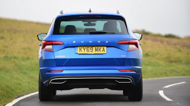 Skoda Karoq - rear cornering
