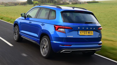 Skoda Karoq - rear tracking