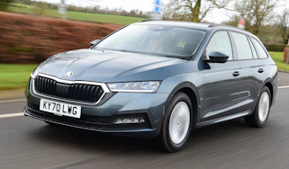 Skoda Octavia Estate e-TEC - front