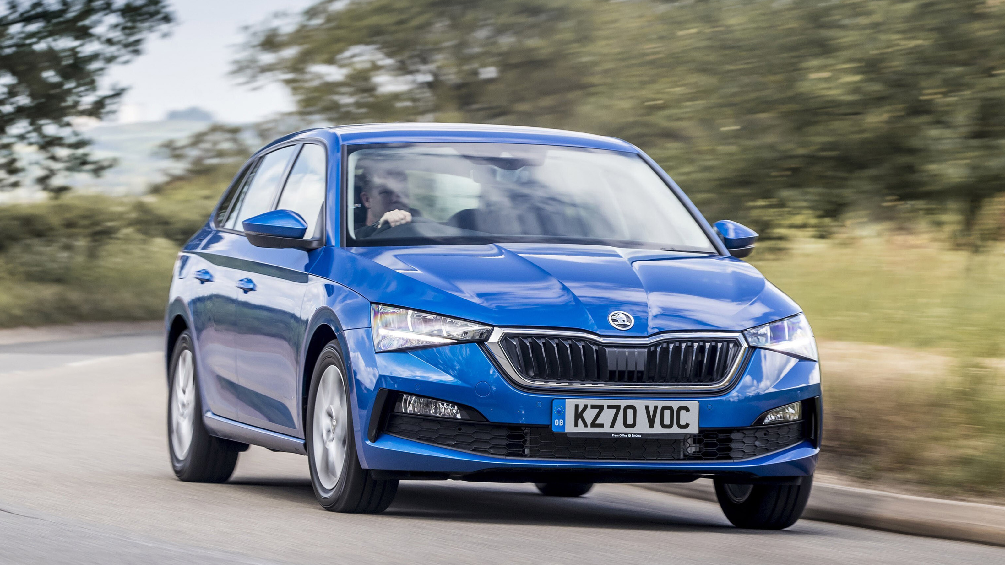 Skoda Scala - front cornering