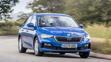 Skoda Scala - front cornering