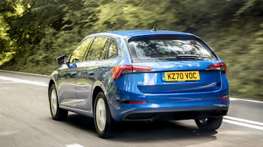 Skoda Scala - tracking rear