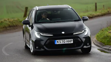 Suzuki Swace - front cornering
