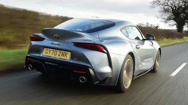 Toyota Supra - rear tracking