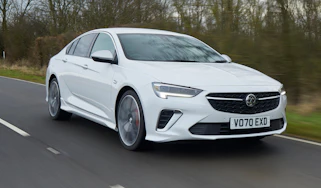 Vauxhall Insignia GSi - front tracking