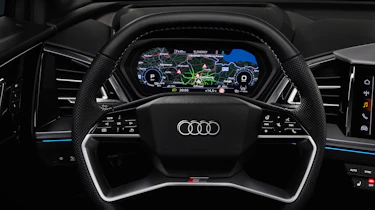 Audi Q4 e-tron prototype - dash