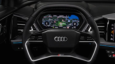 Audi Q4 e-tron - steering wheel