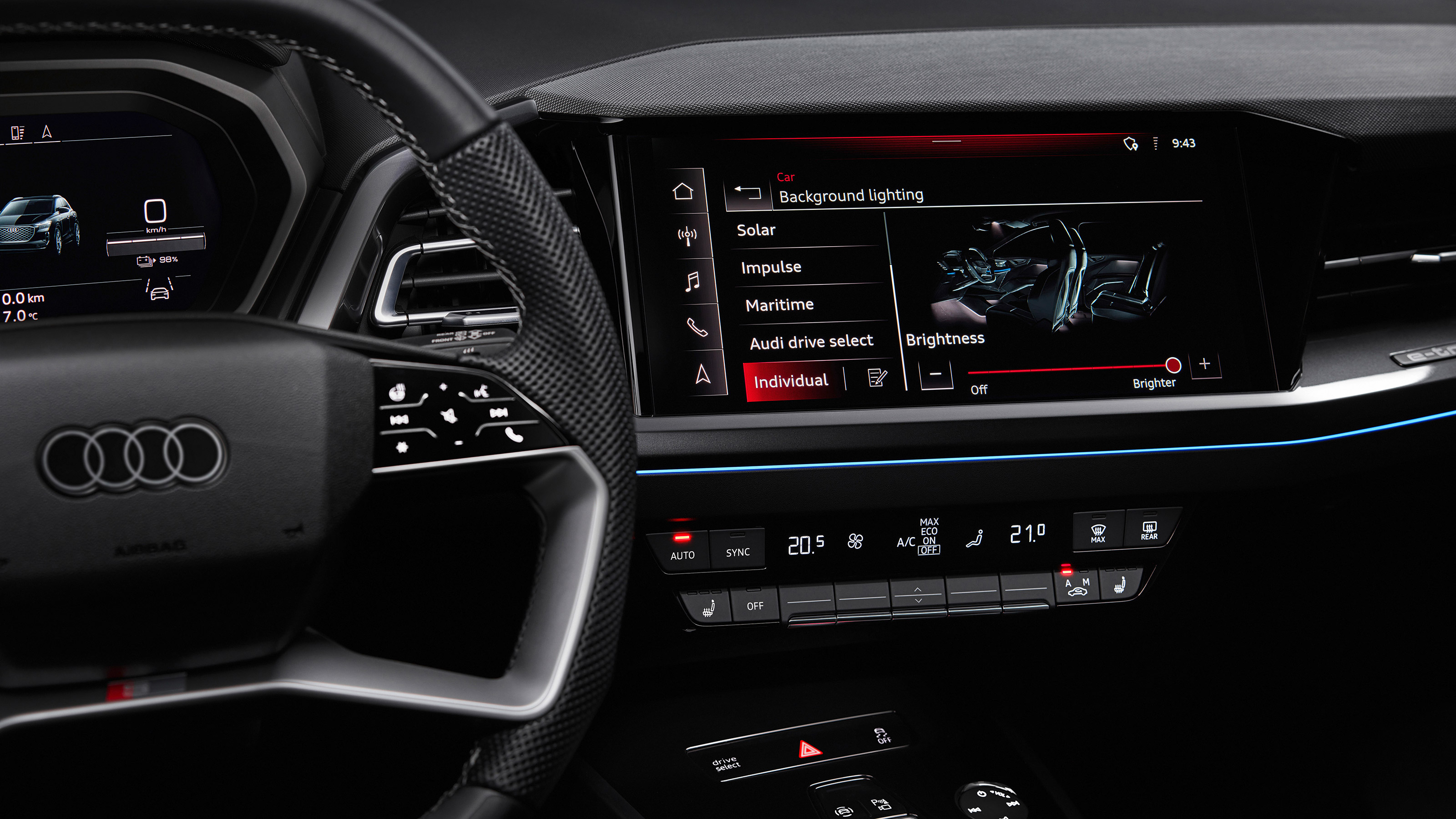 Audi Q4 e-tron - infotainment