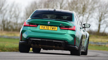BMW M3 Competition - rear cornering
