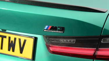 BMW M3 Competition - M3 badge