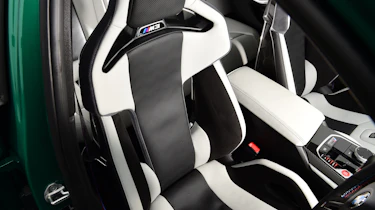 BMW M3 Competition - front seat