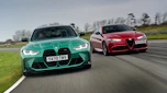 BMW M3 Competition vs Alfa Romeo Giulia Quadrifoglio