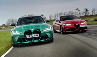 BMW M3 Competition vs Alfa Romeo Giulia Quadrifoglio