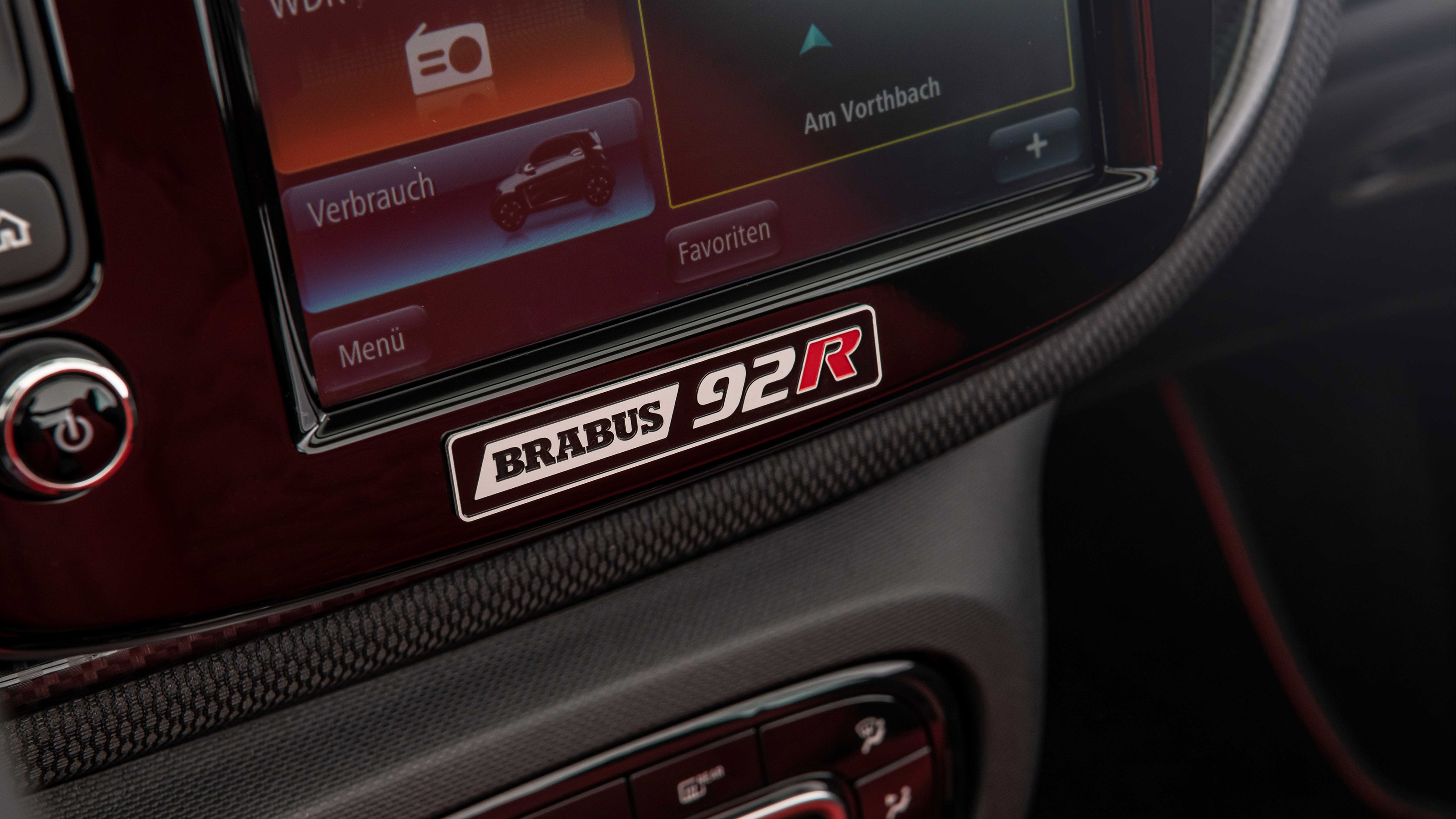 Brabus 92R - interior badge