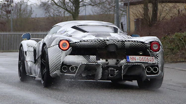 Ferrari hypercar - spyshot 10