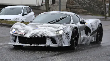 Ferrari hypercar - spyshot 1