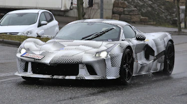 Ferrari hypercar - spyshot 1