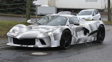 Ferrari hypercar - spyshot 4