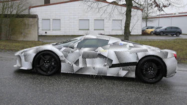 Ferrari hypercar - spyshot 7