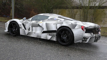 Ferrari hypercar - spyshot 6