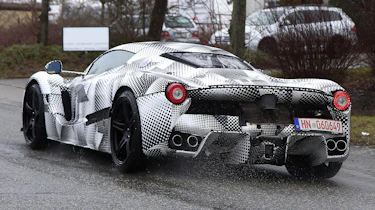 Ferrari hypercar - spyshot 2