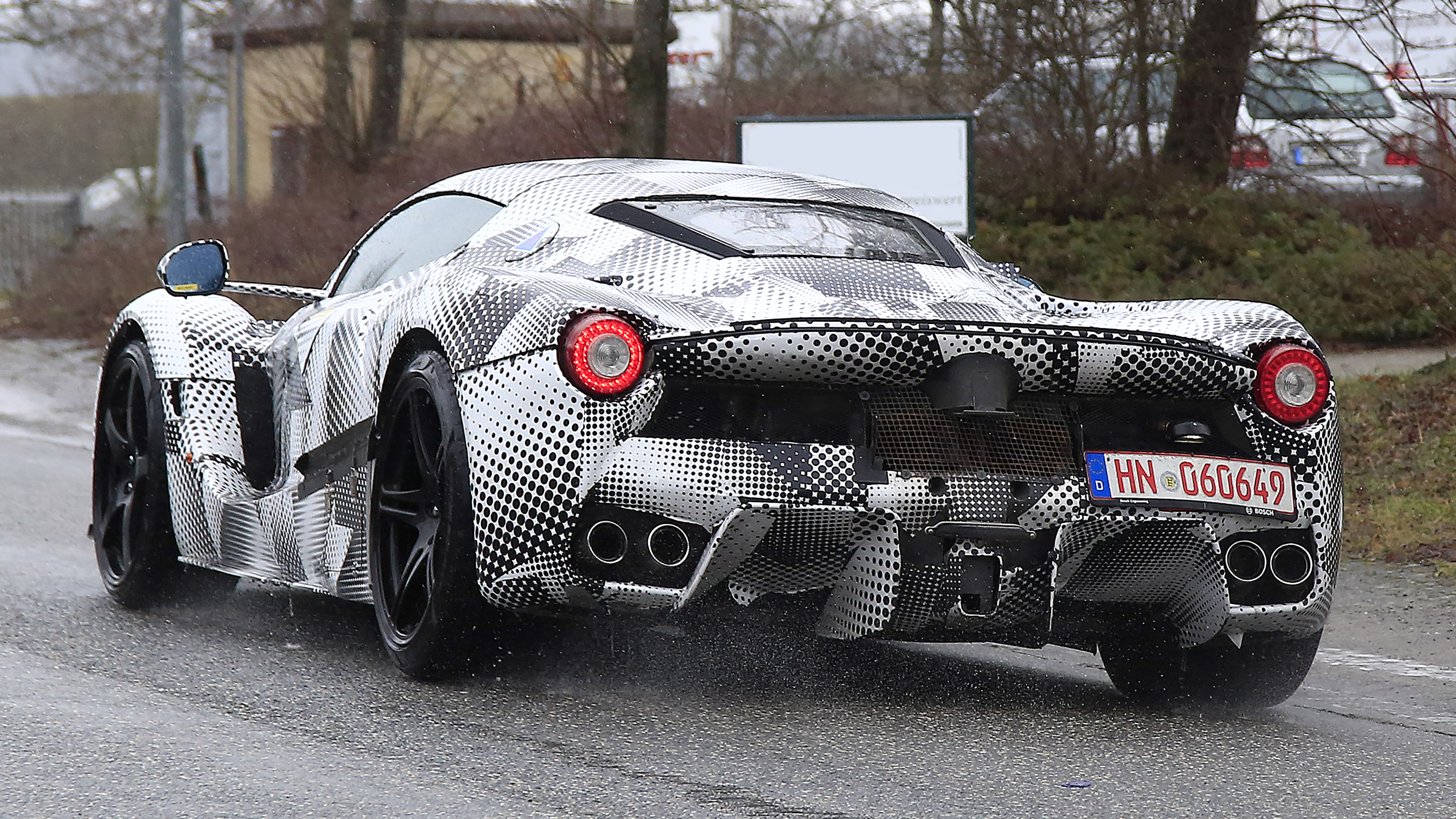 Ferrari hypercar - spyshot 9