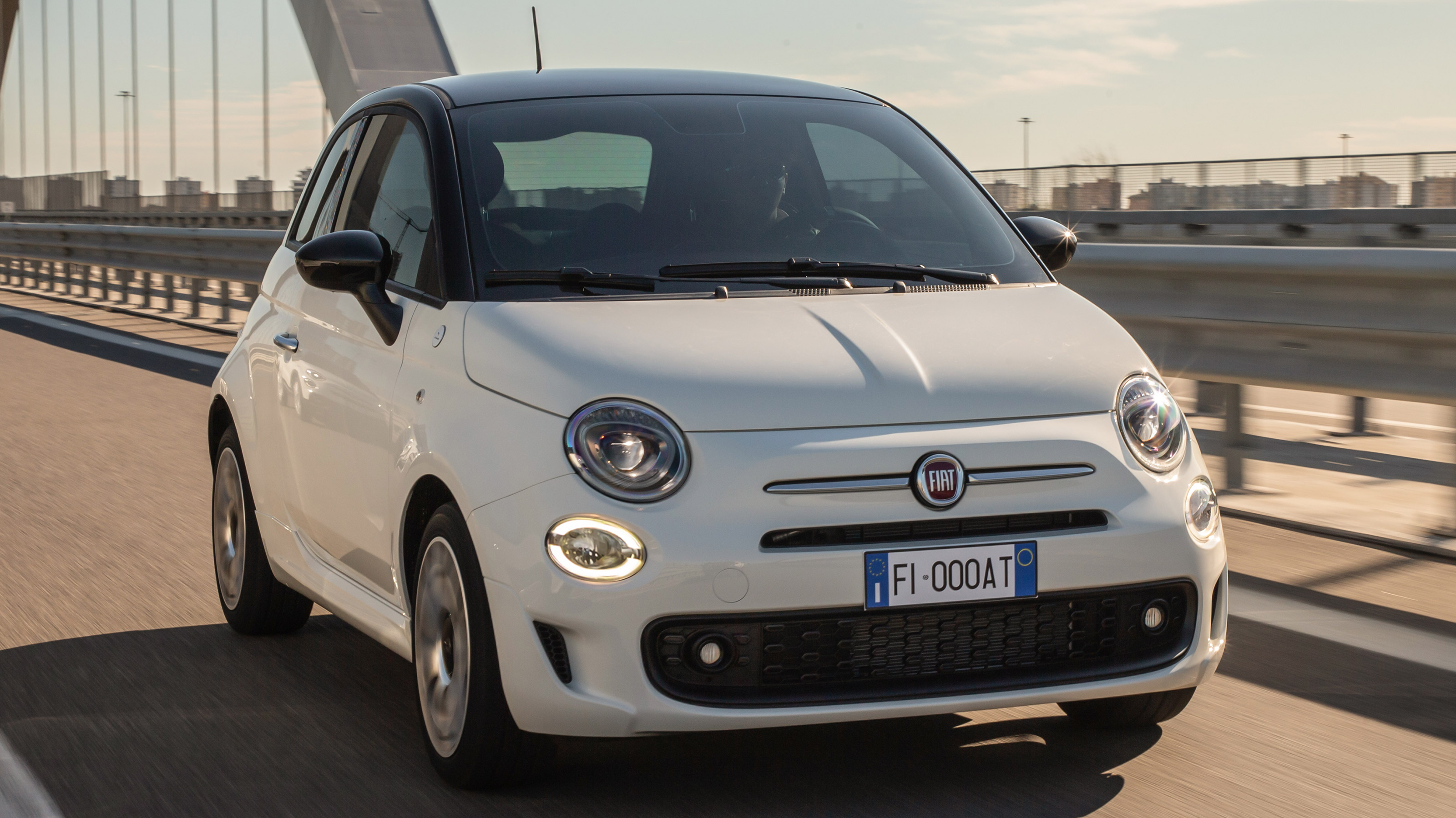Fiat 500 Google - front