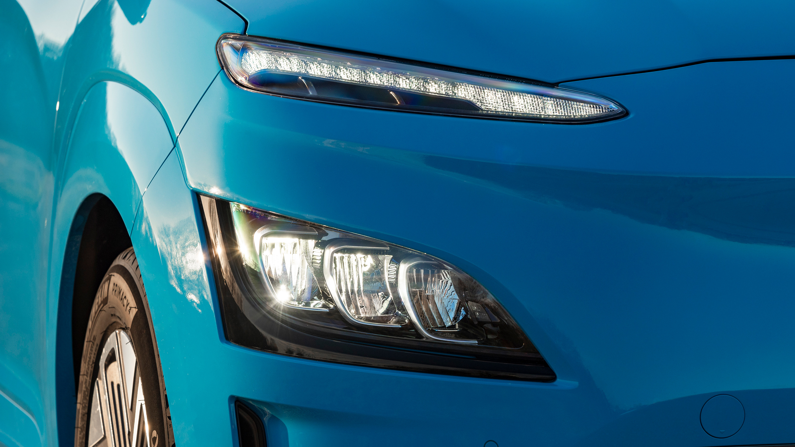 Hyundai Kona electric - headlight