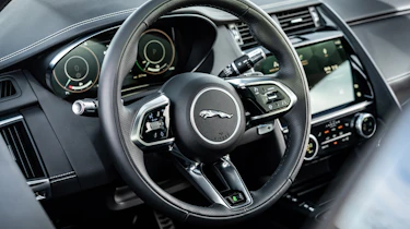 Jaguar E-Pace PHEV - steering wheel