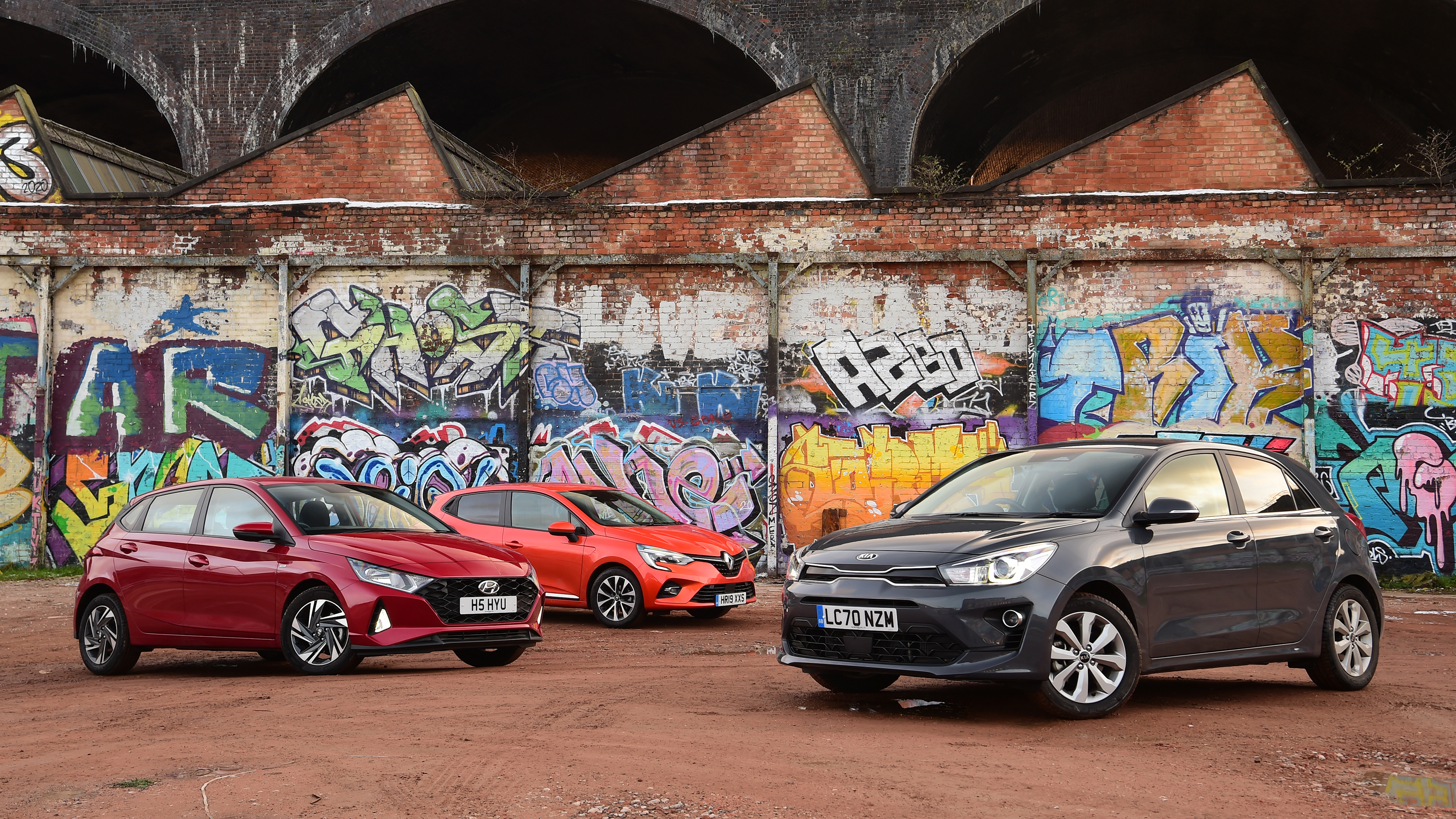 Kia Rio vs Hyundai i20 vs Renault Clio
