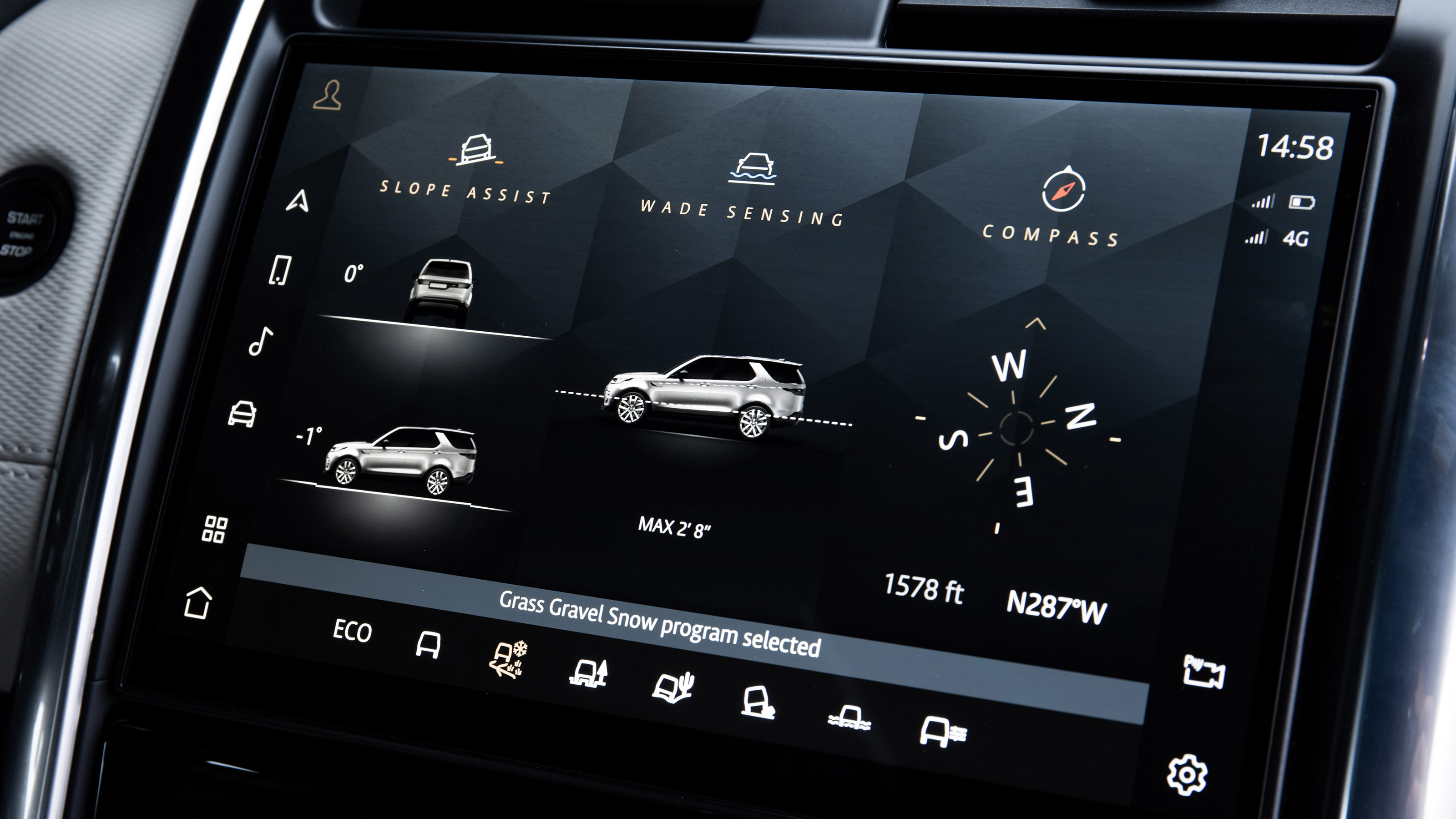 Land Rover Discovery - screen