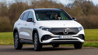 Mercedes EQA 250 - front cornering