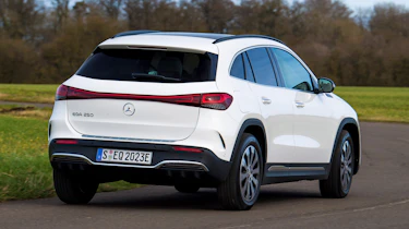 Mercedes EQA 250 - rear cornering
