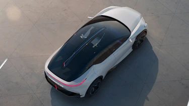 Lexus LF-Z Electrified concept - rear above