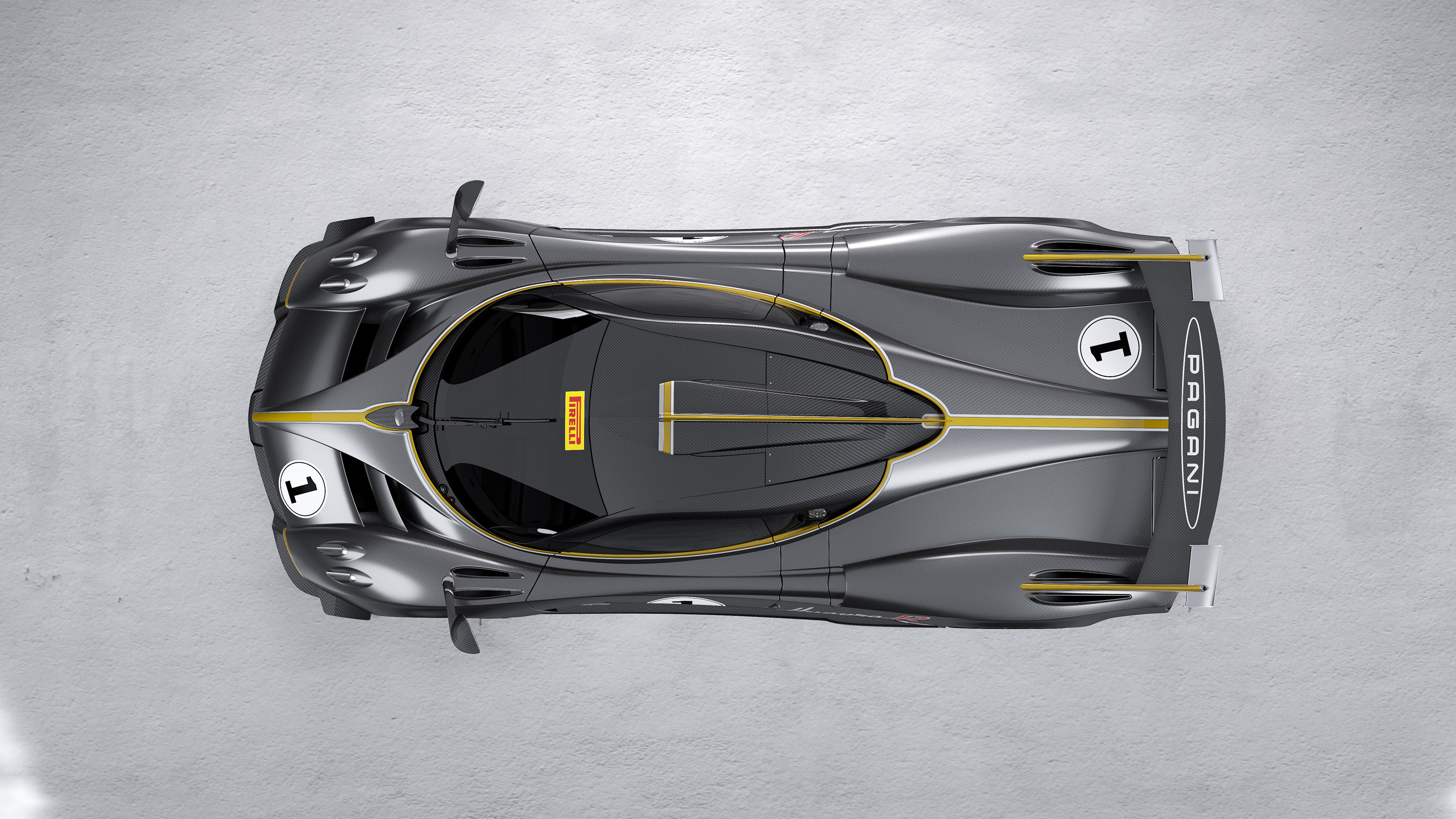 Pagani Huayra R - top