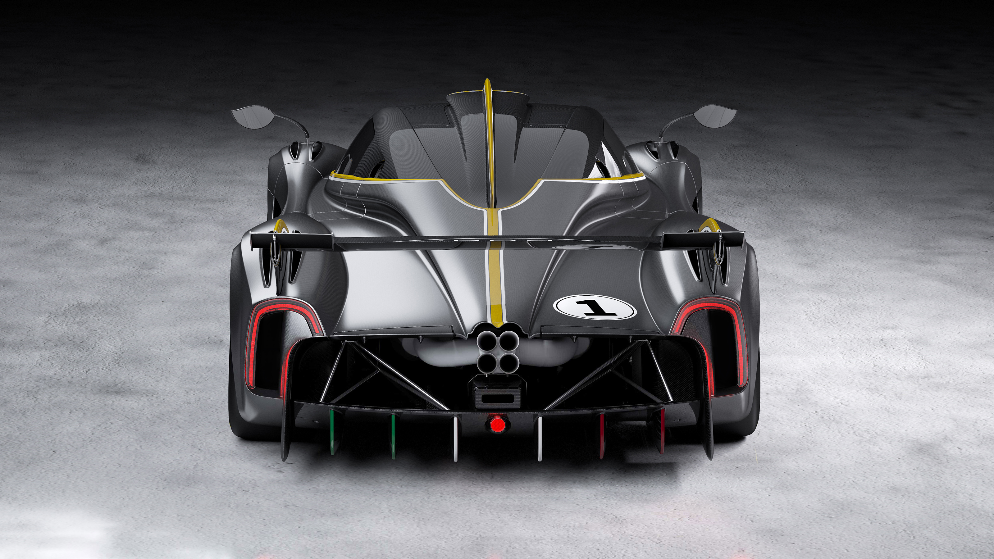 Pagani Huayra R - top