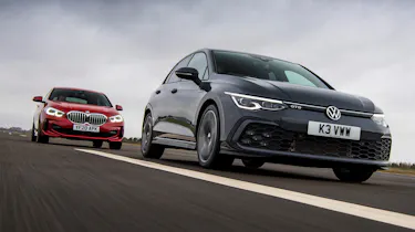 VW Golf GTD vs BMW 120d - main