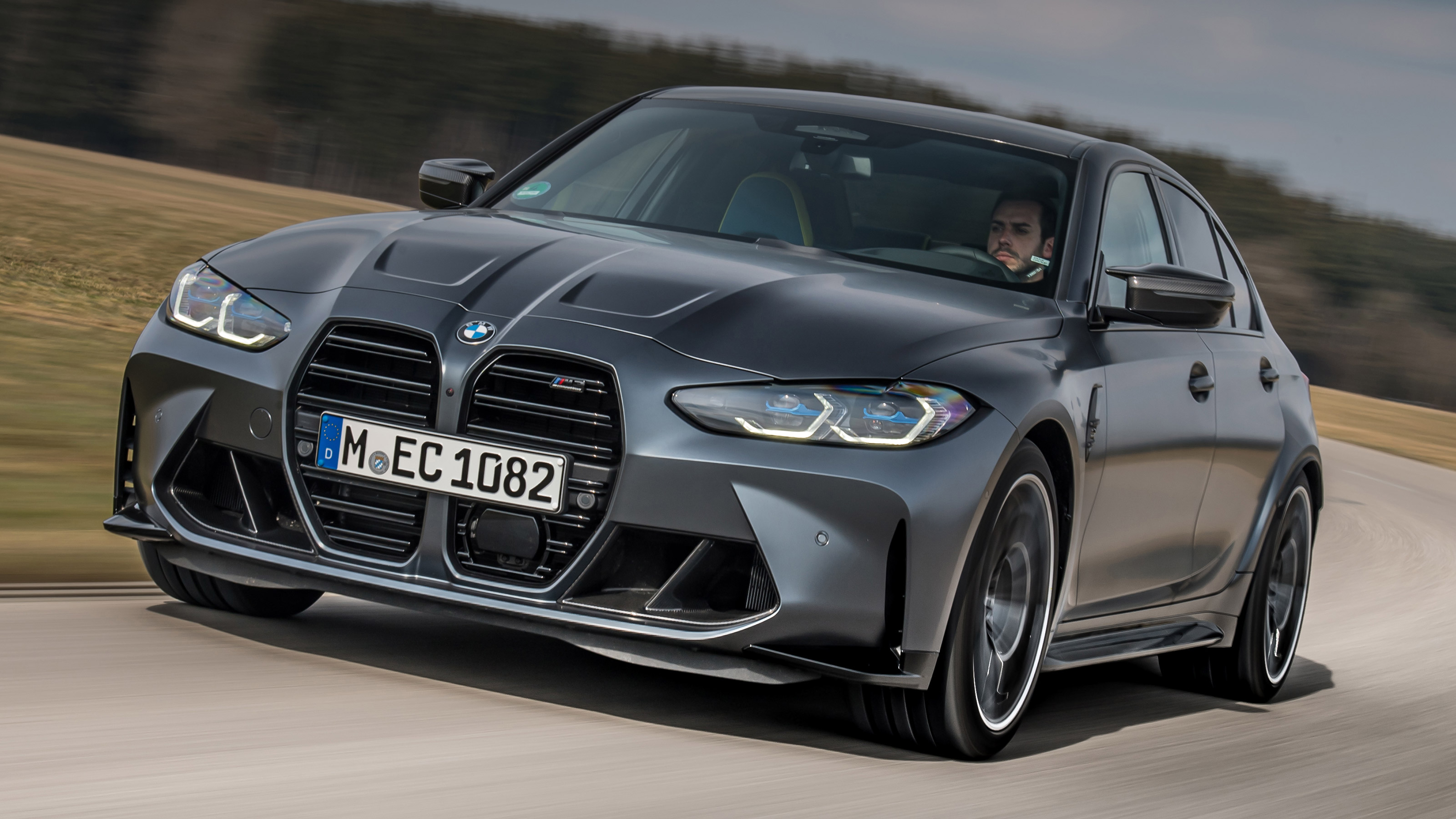 BMW M3 Competition xDrive - front action