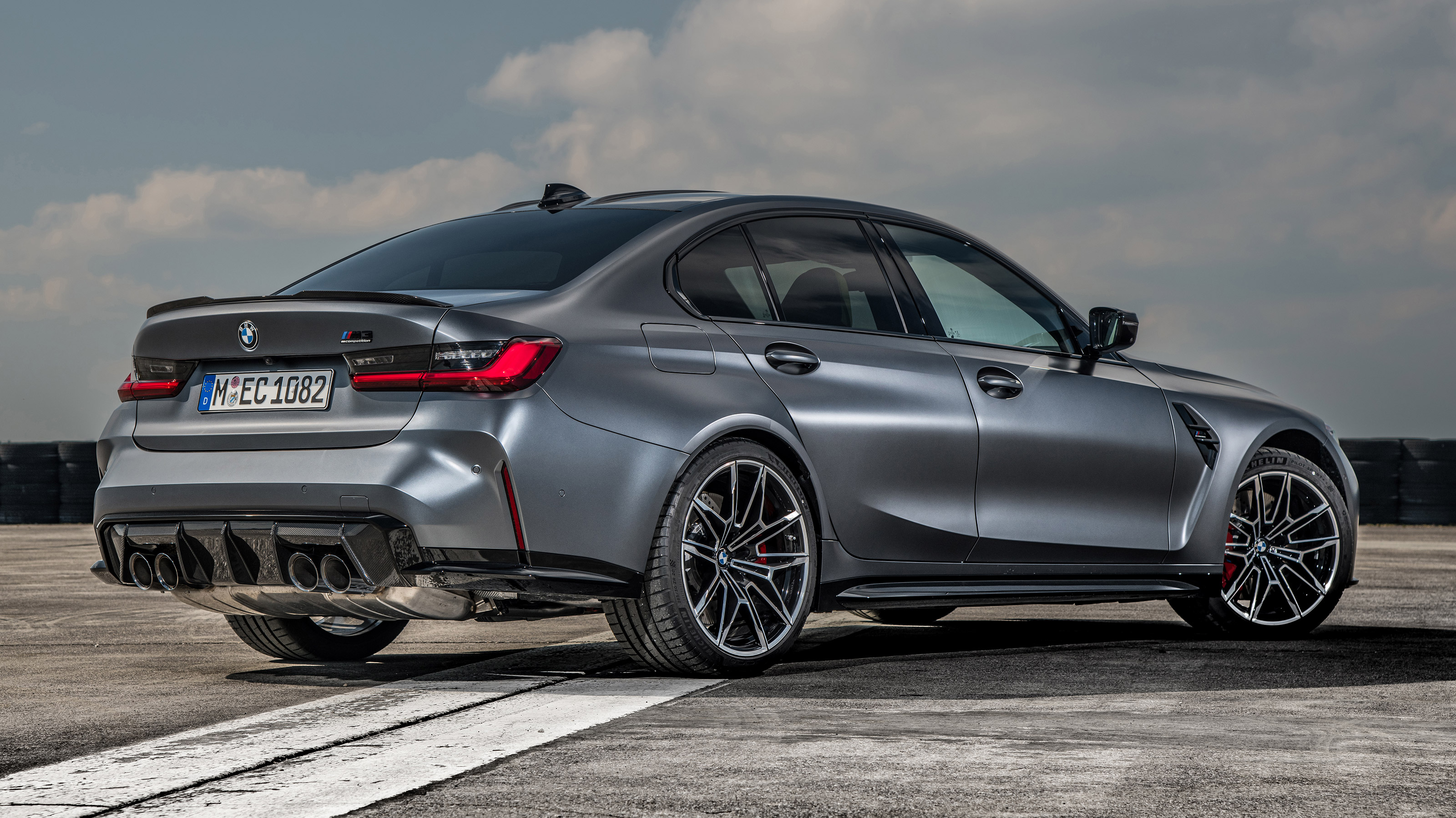 BMW M3 Competition xDrive - rear static