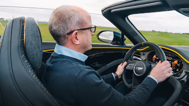 Bentley Bacalar - driving