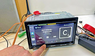 Double-DIN head product testing