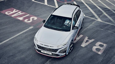 Hyundai Kona N - above