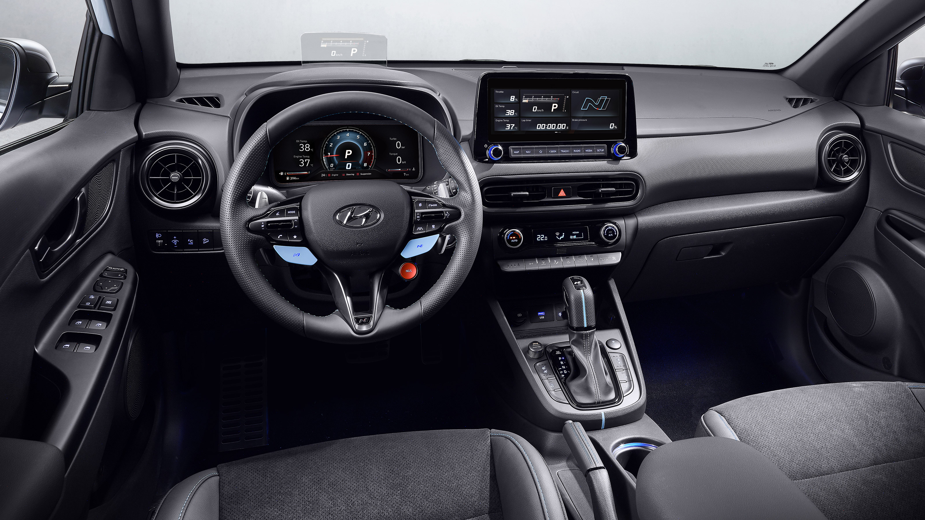 Hyundai Kona N - dash