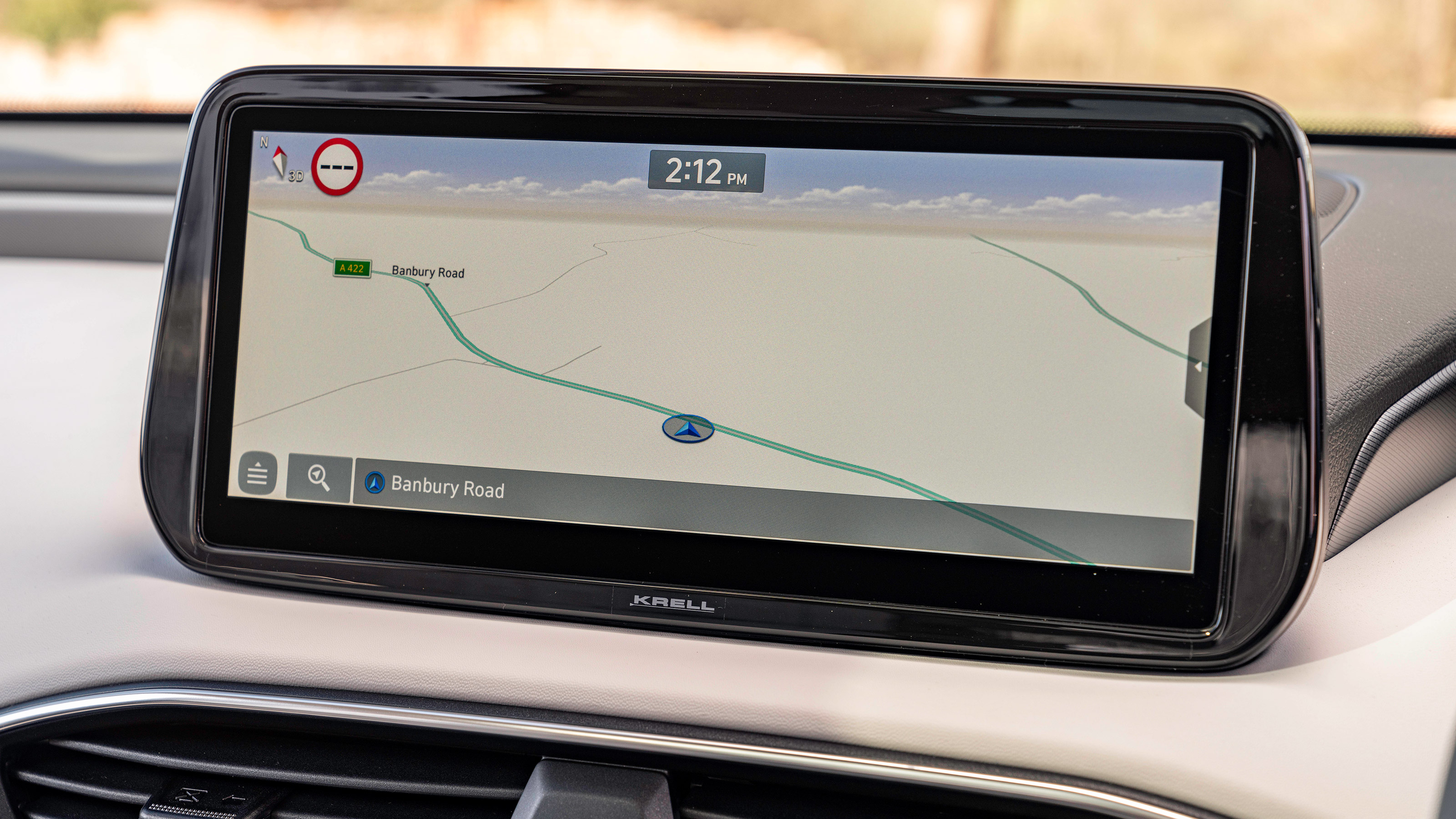 Hyundai Santa Fe Hybrid - sat-nav