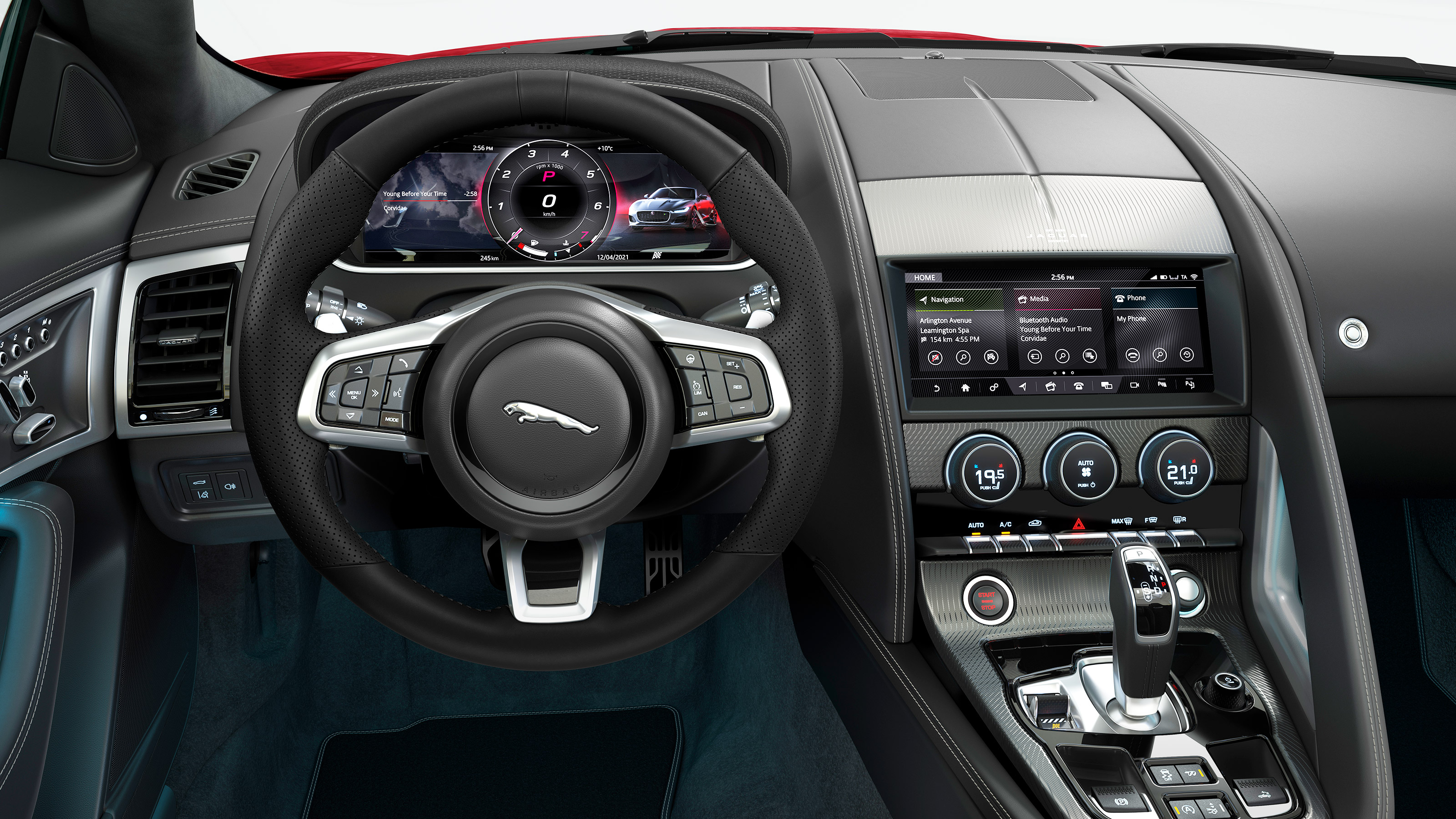 Jaguar F-Type R-Dynamic Black - dash
