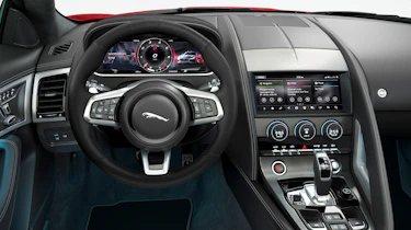 Jaguar F-Type R-Dynamic Black - dash